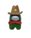 Brinquedo de pelúcia Just Toys Among Us Série 3 Green Crewmate 18 cm