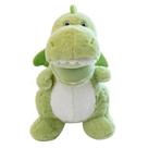 Brinquedo de pelúcia Kawaii Green Dinosaur, algodão supermacio, 35 cm/50 cm
