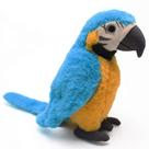 Brinquedo de pelúcia Levenkeness Macaw Parrot Blue Bird para crianças de 25 cm Brinquedo de pelúcia Levenkeness Macaw Parrot Blue Bird para crianças de 25 cm