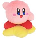 Brinquedo de pelúcia Little Buddy Kirby Warp Star Coleção All Star de 6 cm Brinquedo de pelúcia Little Buddy Kirby Warp Star Coleção All Star de 6 cm