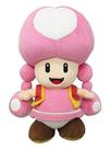 Brinquedo de pelúcia Little Buddy Super Mario All Star Toadette 7,5 cm