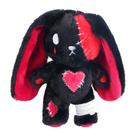 Brinquedo de pelúcia LKMYHY Goth Bunny Bandage Horror 30 cm para crianças e adultos