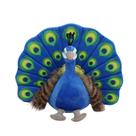 Brinquedo de pelúcia macio, boneca pavão, pássaro de desenho animado, 25-28 cm