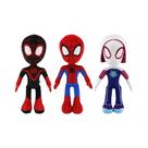 Brinquedo De Pelúcia Macio De 30CM Do Homem-Aranha Gwen Peter Parker Noir Para Crianças