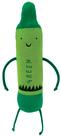 Brinquedo de pelúcia MerryMakers The Day The Day The Crayons Quit Green 0-100M