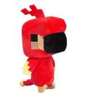Brinquedo de pelúcia Minecraft Kids Red Parrot 18cm Brinquedo de pelúcia Minecraft Kids Red Parrot 18cm
