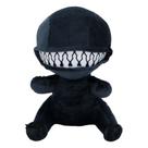 Brinquedo de pelúcia Monster Jaw Creature Black 16x22cm