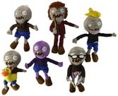 Brinquedo de pelúcia OLIA DESIGN OLIAdesign Zombie, conjunto de 6 roxos/cinza