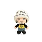 Brinquedo de pelúcia One Piece Law Trafalgar 25 cm com chapéu para crianças Brinquedo de pelúcia One Piece Law Trafalgar 25 cm com chapéu para crianças