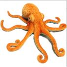 Brinquedo de pelúcia OUKEYI Realistic Octopus de 21,6 polegadas para crianças