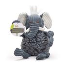 Brinquedo de Pelúcia para Cachorro HuggleHounds Elefante Ellamae Grande com Apito
