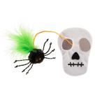 Brinquedo de pelúcia para gatos Petlinks Halloween Spider Stash Hide & Seek