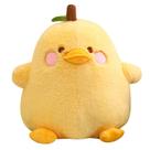 Brinquedo de pelúcia Pear Duck Doll, 30 cm, desenho animado, recheado com frutas amarelas