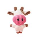 Brinquedo De Pelúcia Pet Vaquinha De Pelúcia -23cm