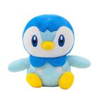 Brinquedo de pelúcia Piplup Cute Penguin 30 cm azul para crianças e colecionadores