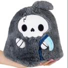 Brinquedo de pelúcia Plague Doctor Anime Cinza 20cm
