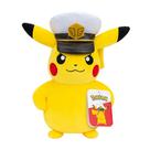 Brinquedo de pelúcia Pokémon Captain Pikachu 20 cm com chapéu de capitão Brinquedo de pelúcia Pokémon Captain Pikachu 20 cm com chapéu de capitão