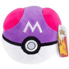 Brinquedo de pelúcia Pokémon Master Ball de 5 polegadas oficialmente licenciado Brinquedo de pelúcia Pokémon Master Ball de 5 polegadas oficialmente licenciado