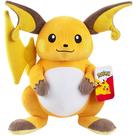 Brinquedo de pelúcia Pokémon Raichu 30cm - Crianças 2+