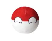 Brinquedo de pelúcia Polandball de 20 cm para todas as idades