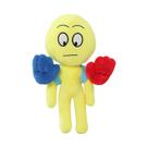 Brinquedo de pelúcia Poppy Playtime Player amarelo 28 cm de algodão PP Brinquedo de pelúcia Poppy Playtime Player amarelo 28 cm de algodão PP