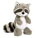 Brinquedo de pelúcia Raccoon de 28 cm, poliéster, macio e lavável - Kiwii Gifts