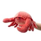 Brinquedo de pelúcia realista Hand Puppet JUSTQUNSEEN Crab Puppet de 33 cm