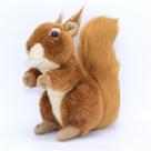 Brinquedo de pelúcia realista para esquilo JIANEEXSQ para crianças