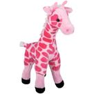 Brinquedo de pelúcia Rhode Island Novelty Pink Giraffe de 28 cm de comprimento Brinquedo de pelúcia Rhode Island Novelty Pink Giraffe de 28 cm de comprimento