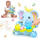 Brinquedo de pelúcia Ryotagift Baby Bilingue Musical Elephant Brinquedo de pelúcia Ryotagift Baby Bilingue Musical Elephant