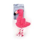 Brinquedo de pelúcia samantha flamingo