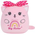 Brinquedo de pelúcia SEAOPOP Big Sister Cat para animais de pelúcia 22 cm rosa Brinquedo de pelúcia SEAOPOP Big Sister Cat para animais de pelúcia 22 cm rosa