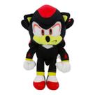 Brinquedo de pelúcia Shadow Sonic Hedgehog, bicho de pelúcia, 30 cm