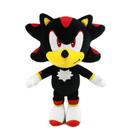Brinquedo de pelúcia Shadow the Hedgehog Sonic Character 28 cm