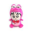 Brinquedo de pelúcia Shin Chan Anime rosa 30cm