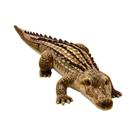 Brinquedo De Pelúcia Simulando Crocodilo Grande 65/90CM, Almofada Macia Em Verde, Cinza E Marrom