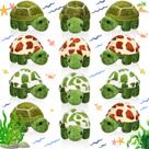 Brinquedo de pelúcia Skylety Mini Turtle Soft Sea Animal 12 unidades Brinquedo de pelúcia Skylety Mini Turtle Soft Sea Animal 12 unidades