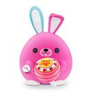 Brinquedo de pelúcia Snackles Bunny Super Size 35 cm com lanche Chupa Chups