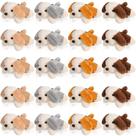Brinquedo de pelúcia Sosation Mini Puppy Plush, 20 unidades para crianças