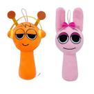 Brinquedo de pelúcia Sprunki Game Wenda Grey 25 cm para crianças e adultos
