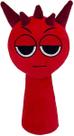 Brinquedo de pelúcia Sprunki Sprunky Wenda e cinza de 25 cm para crianças