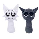 Brinquedo de pelúcia Sprunki Sprunky Wenda e cinza de 25 cm para crianças
