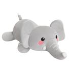 Brinquedo de pelúcia SQEQE Weighted Elephant 60 cm com 1,4 kg para crianças/adultos