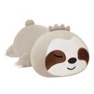 Brinquedo de pelúcia SQEQE Weighted Sloth, bicho de pelúcia, 35 cm, marrom