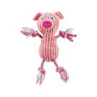 Brinquedo de pelúcia Squeaky para cães Outward Hound Charming Pet Ranch Roperz