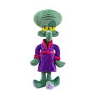 Brinquedo de pelúcia Squidward Purple Robe 40 cm da série Bob Esponja