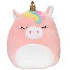 Brinquedo de pelúcia Squishmallows Kellytoy Ilene The Pink Unicorn 30cm