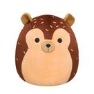 Brinquedo de pelúcia Squishmallows Original Hans Brown Hedgehog 35 cm