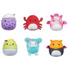 Brinquedo de pelúcia Squishmallows Original Micromallows, pacote com 6