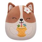 Brinquedo de pelúcia Squishmallows Original Regina The Corgi 19cm